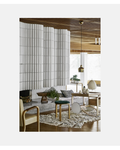 Tea Trolley 900 - white tiles - Design Alvar Aalto 1936